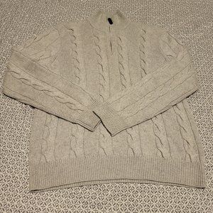 Vintage Polo Cashmere Silk Quarterzip